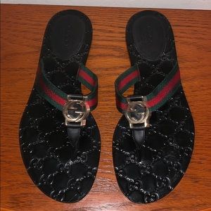Gucci GG thong sandal